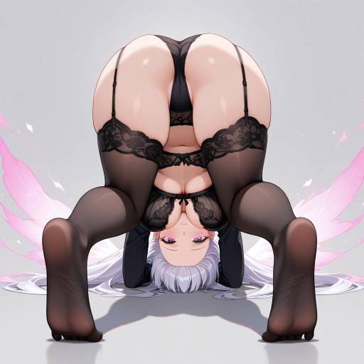 Enchanting Sorceress in Elegant Lingerie Enchanting Sorceress in Elegant Lingerie