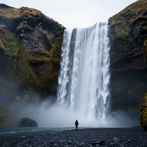 Skógafoss Waterfall in Iceland