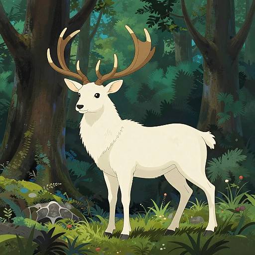 Maximalist Otherworldly Phantom Stag