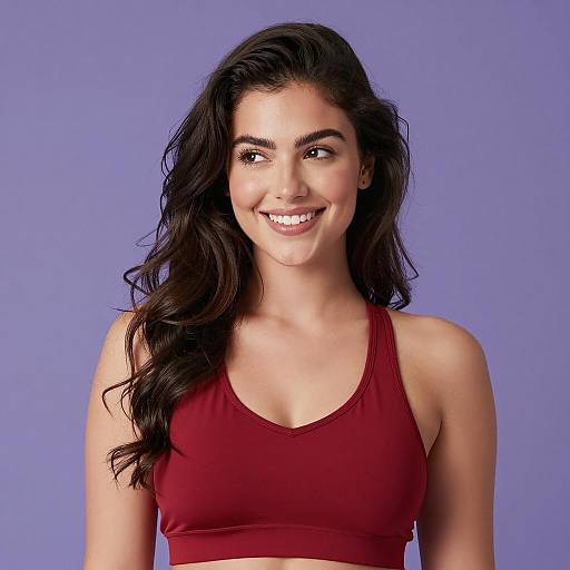 Vibrant Portrait of a Young Woman