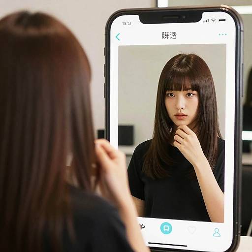 Virtual Hair Makeover Transformation