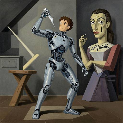 Ancient to Cybernetic Transhuman Fusion