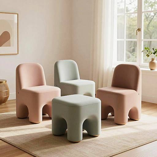 Futuristic Modular AI Furniture Design