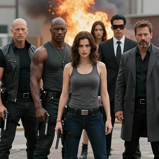 Dynamic Action Heroes in Urban Setting