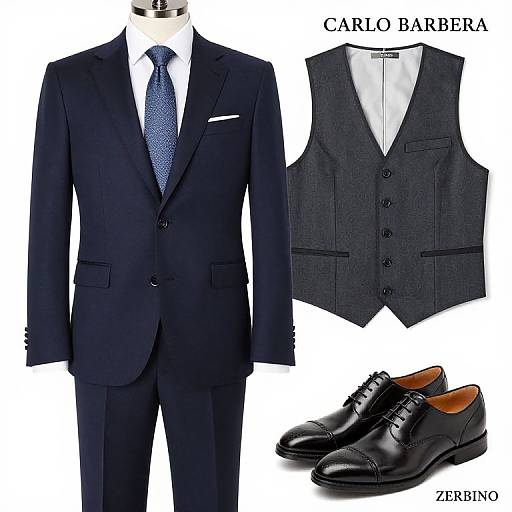Carlo Barbera Wedding Suit Ensemble