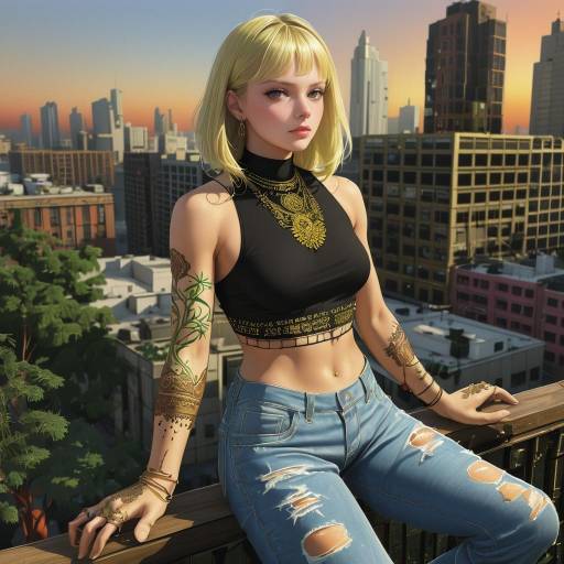 Summer Vibes of a Shin Megami Character