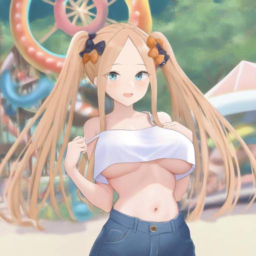 Amusement Park Portrait of Abigail Williams