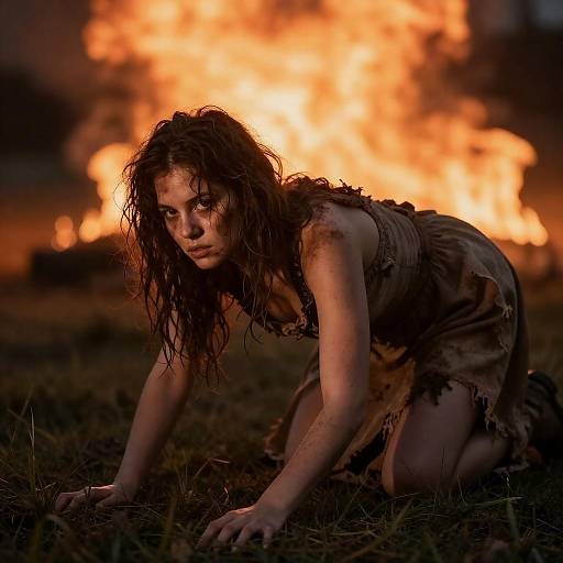 Crawling in Darkness: A Woman's Struggle