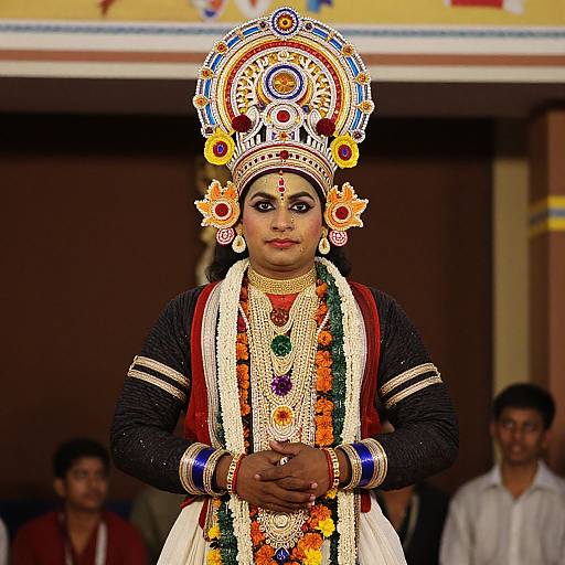 Traditional Yakshagana Dance Costume