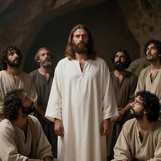 Mysterious Gathering in a Cave