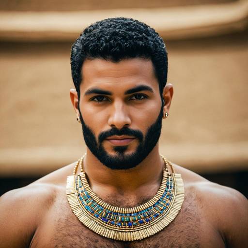 Realistic Egyptian Man in Costume