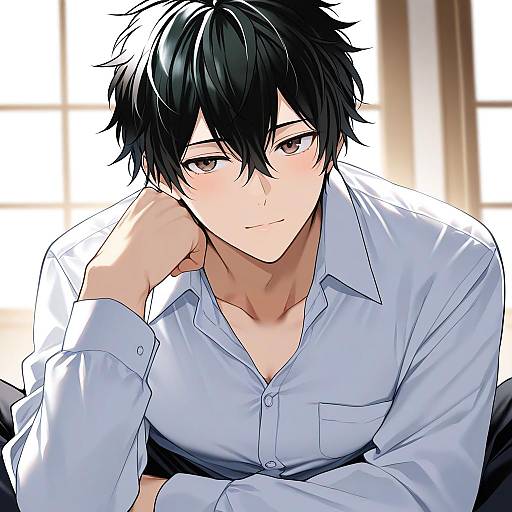 Illustration of Murata ugetsu, given in the style of Ken (coffee michikusa)