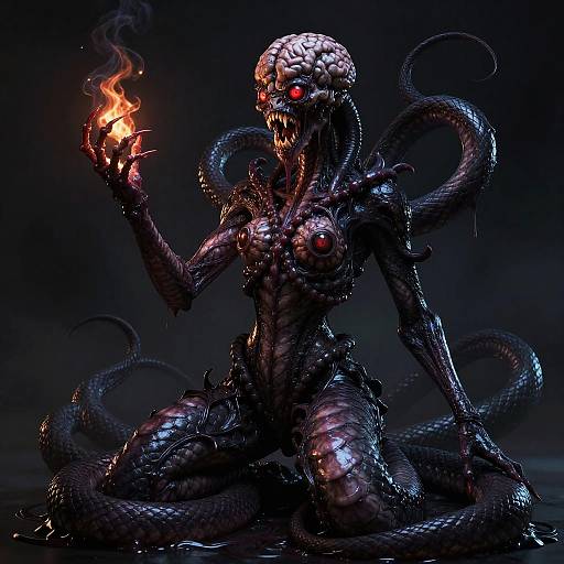 Twisted Eldritch Serpent Abomination