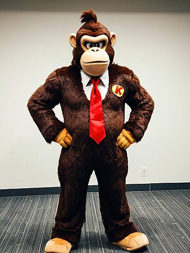 Cosplay photo of donkey kong. Costume clothes