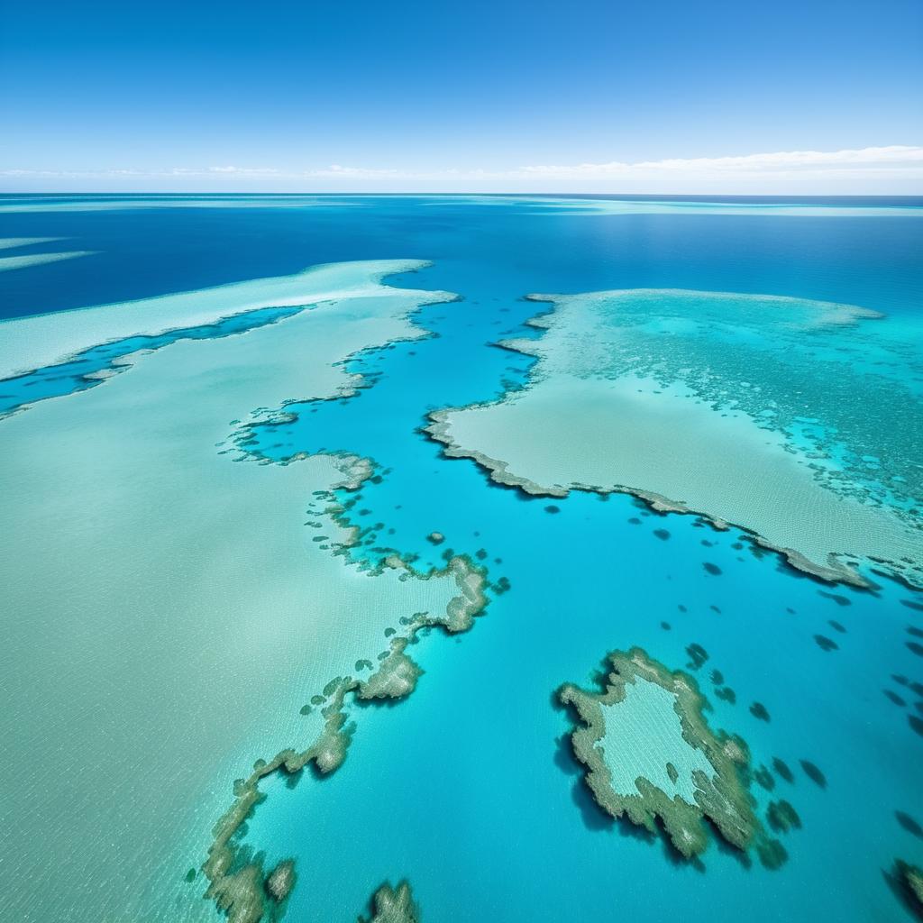 Dreamy Great Barrier Reef Landscape