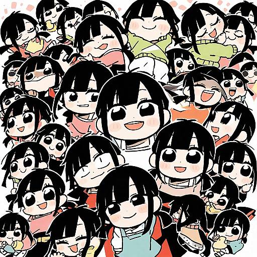 Illustration of Asahina hiyori, kagerou project in the style of Bkub