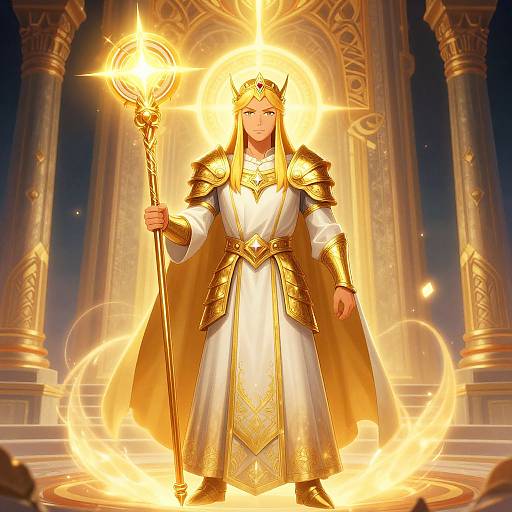 Noble Human Cleric Avatar