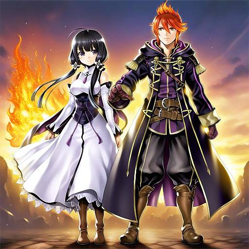 Illustration of Morgan (male) (fire emblem), fire emblem in the style of Kei (keigarou)