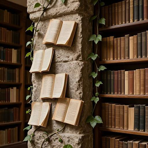 Enchanted Library of Living Books