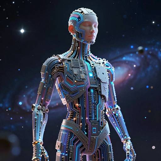 Surreal AI-Human Cyber Fusion
