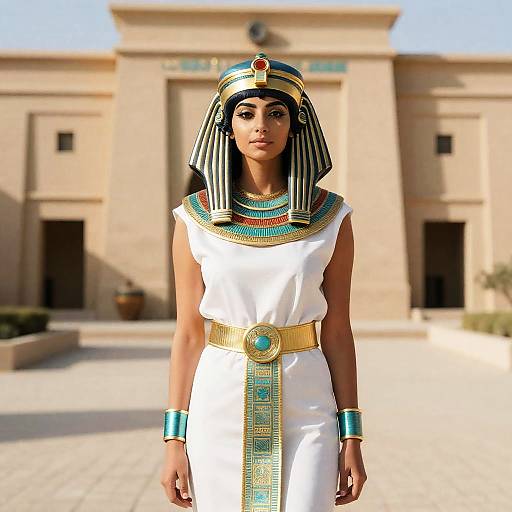 Woman in Egyptian Costume