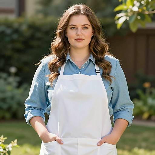 Plus Size Kansas Girl Outdoor Portrait