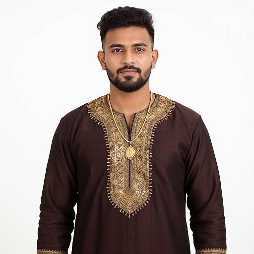 Realistic Ethnic Wear Man Costume