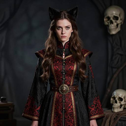 Fantasy Halloween Costume Character Art