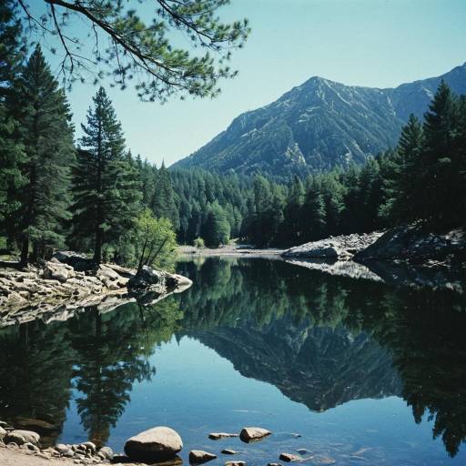 Mountain Lake Reflection