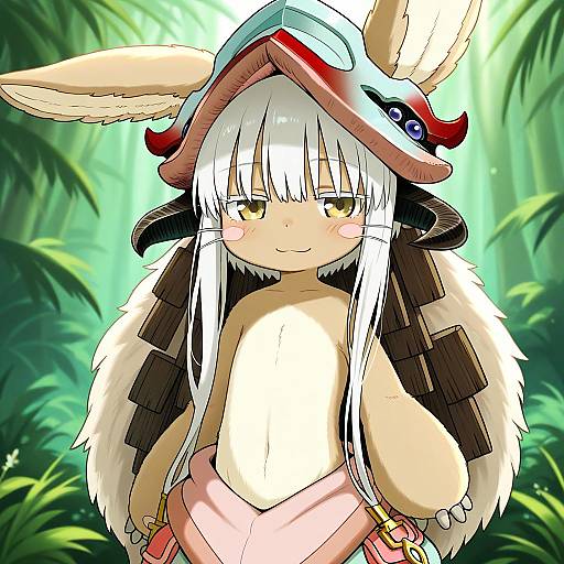 Nanachi Standing Solo Furry Girl
