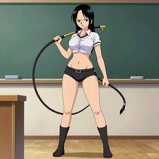 Kawaii One Piece Schoolteacher Character