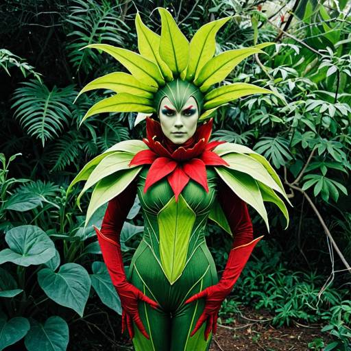 Vibrant Carnivine Cosplay Costume Design