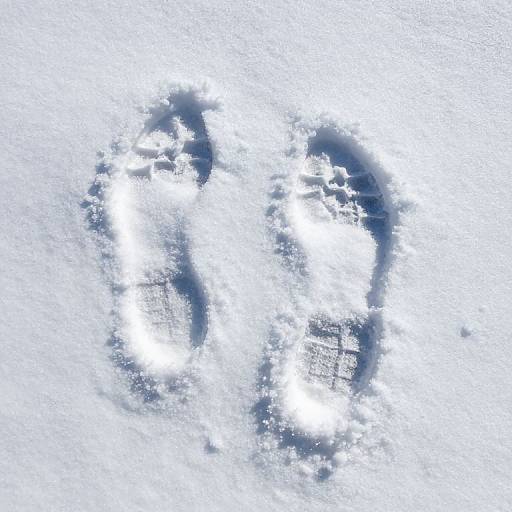 Whispering Snow Footprints
