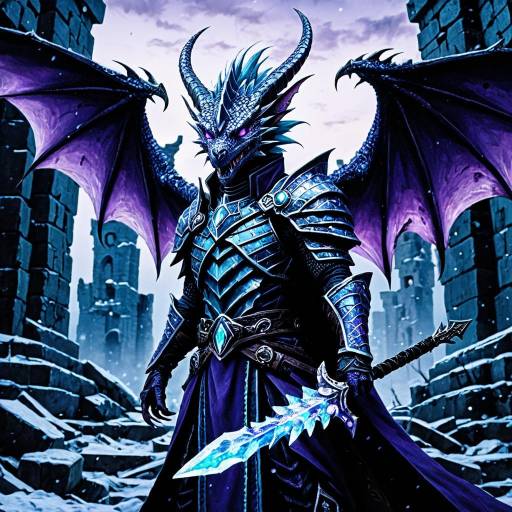 Draconic Emissary in Mystical Ruins