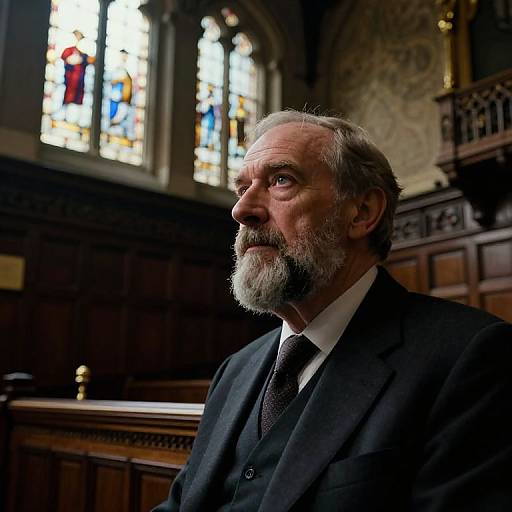 Portrait of a Seasoned Politician