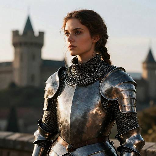 Stunning Medieval Armor Portrait