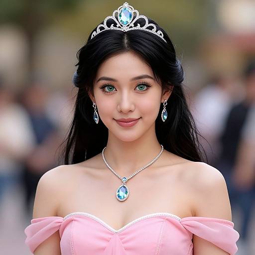 Realistic Jasmine Disney Costume Portrait