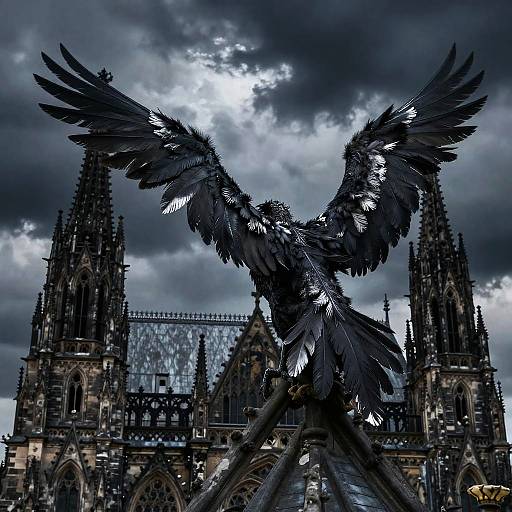 Dark Fantasy Angel Wings