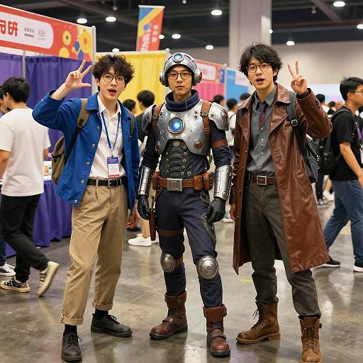 Vibrant Nerdy Asian Comic Convention