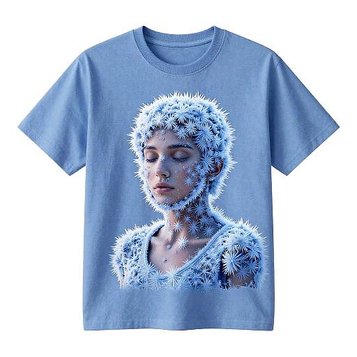 Surreal Frost Streetwear T-Shirt Design