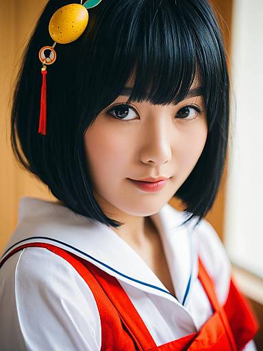 Lifestyle costume photo of Araragi tsukihi. Cosplay clothes