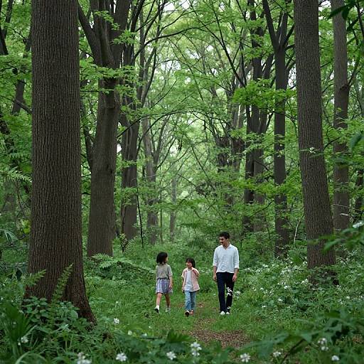 Whimsical Magical Forest Wilderness