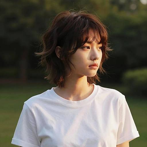 Wavy Faux Hawk Fashion Editorial