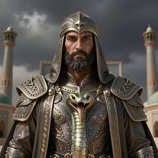 Solemn Majestic Serpent Warlord of Mashhad