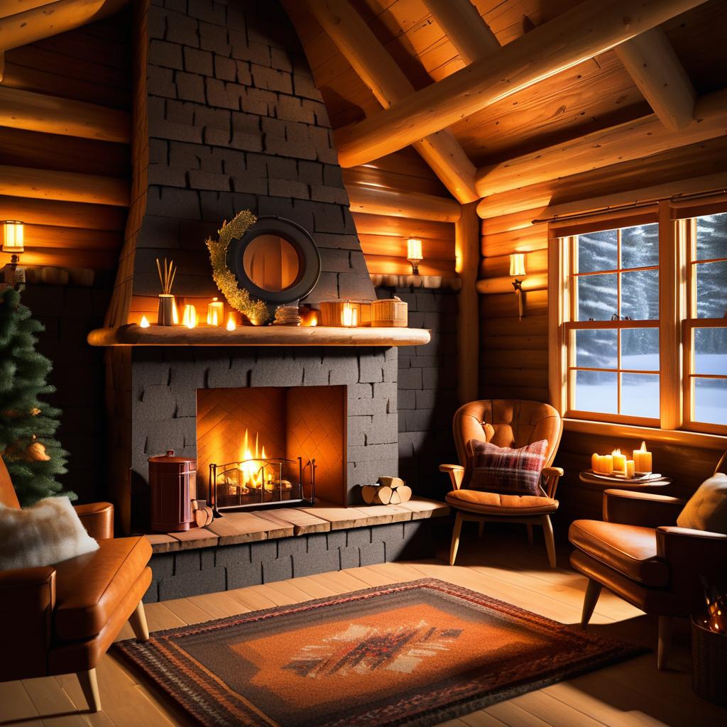 Cozy Cabin with Seasonal Warmth