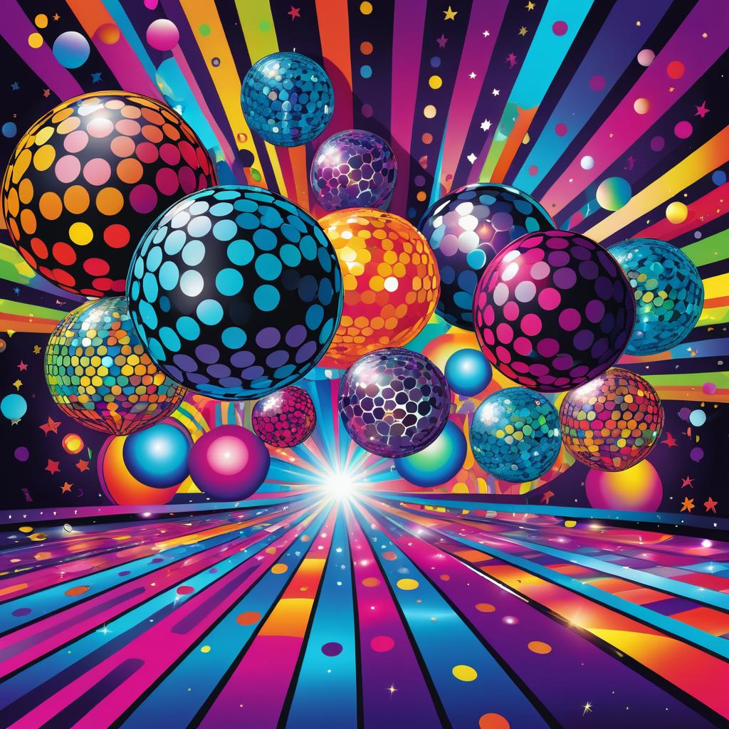 Funky Disco Balls and Groovy Dance Floors