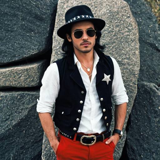 Stylish Male Rock Star Outfit