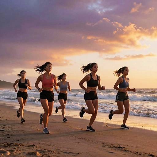Sunset Beach Sprinting Joggers