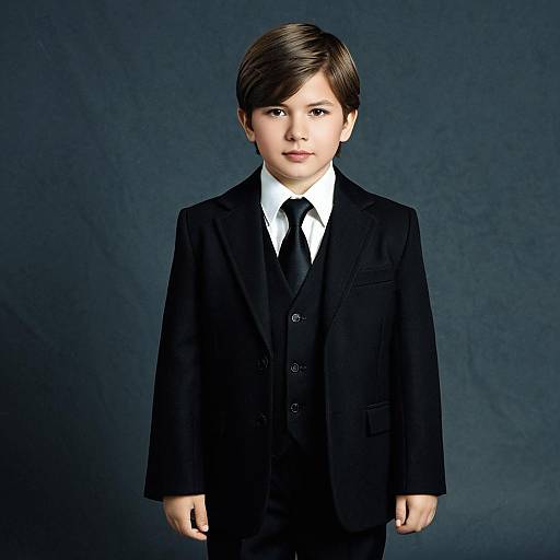 Realistic Male in Formal Funeral Attire