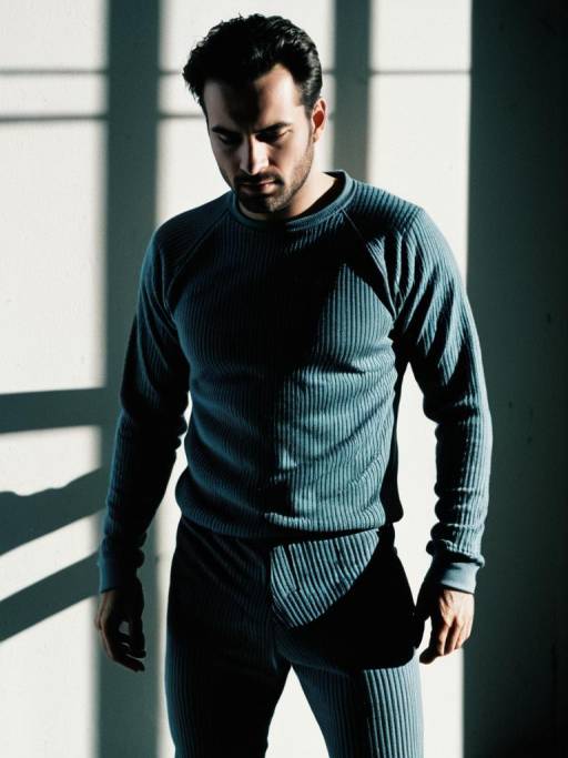 Editorial Fashion Portrait in Thermal Costume